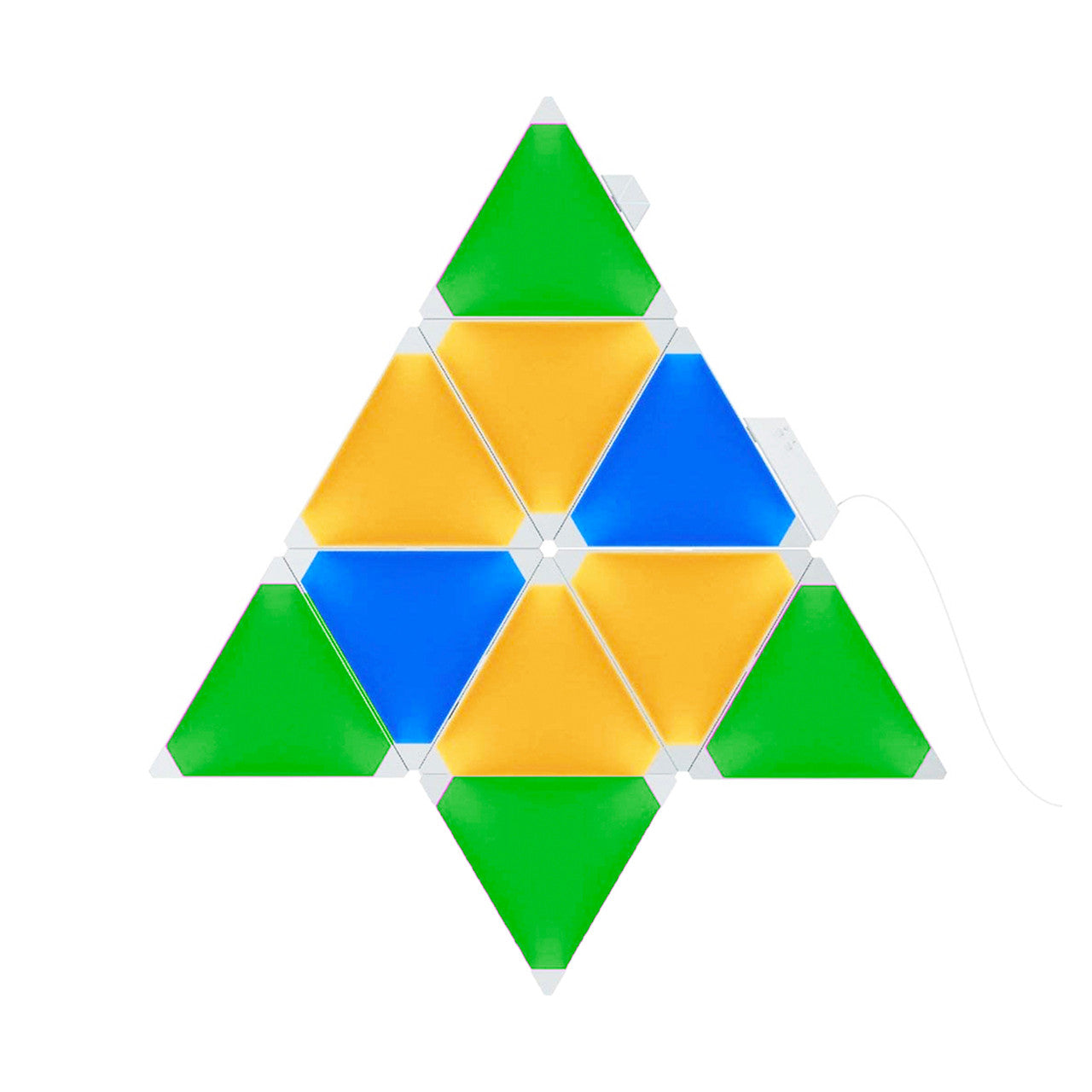 Lighting Accessories: Laser Smart DIY Triangle Light WiFi RGB 10-Pack