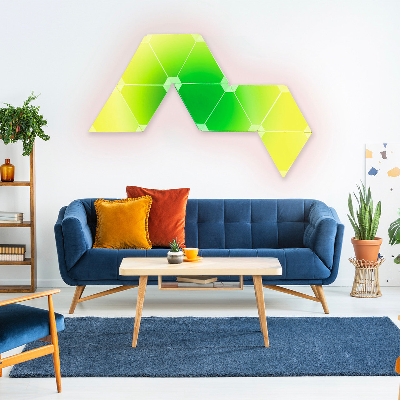 Lighting Accessories: Laser Smart DIY Triangle Light WiFi RGB 10-Pack