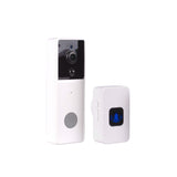Security Cameras & Accessories: Laser Smart Full HD Video Doorbell White with Chime