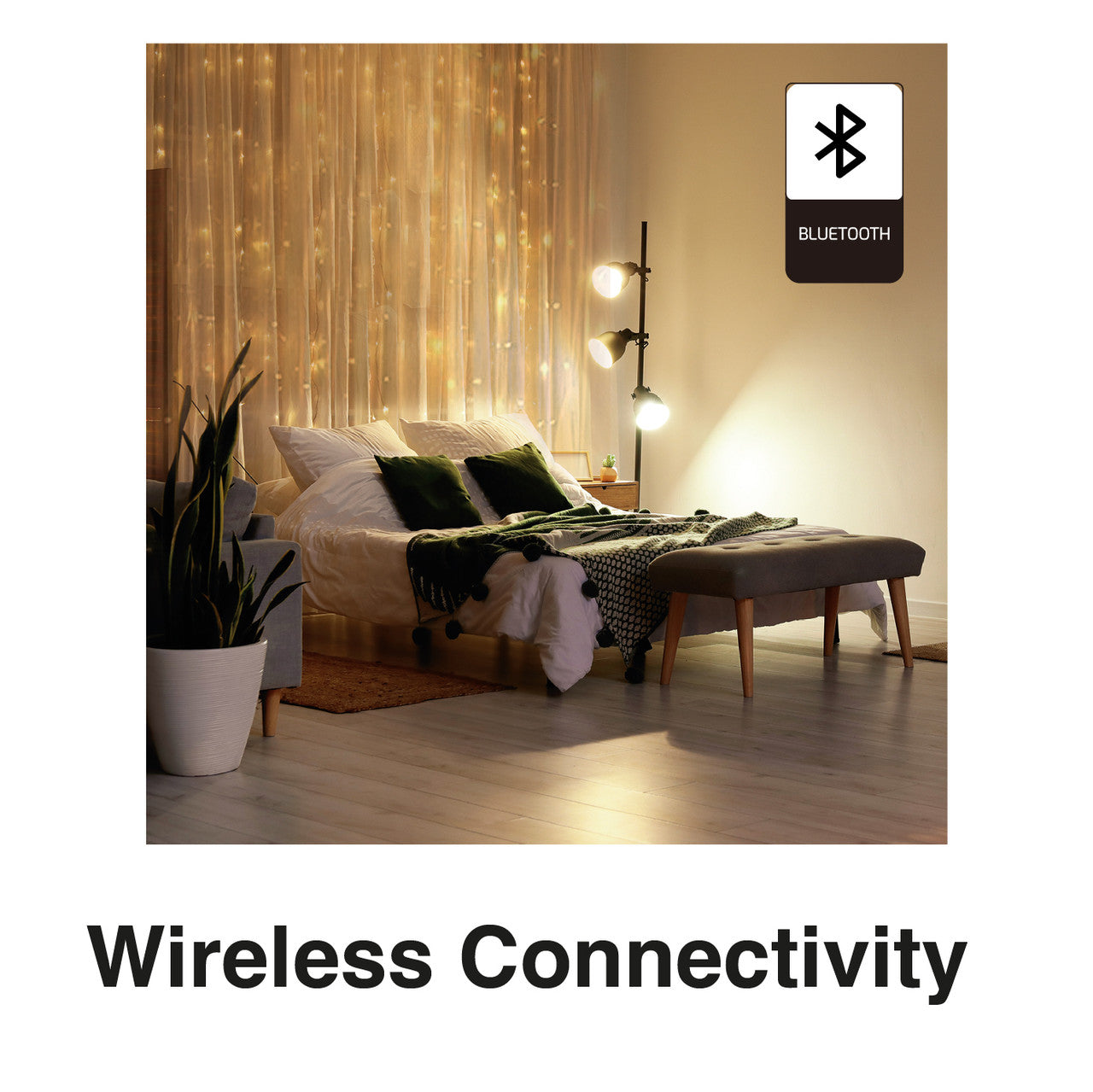 Lighting Accessories: Laser Smart Home DIY Curtain Light