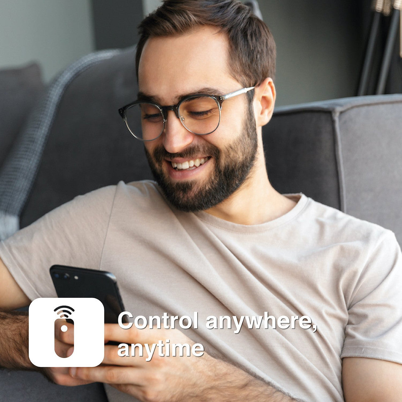 Lighting Accessories: Laser 5W Smart White Bulb E14 - App & Voice Controlled
