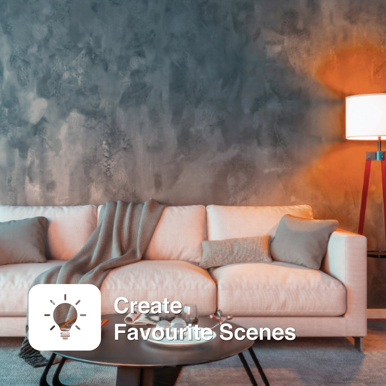 Lighting Accessories: Laser 5W Smart White Bulb E14 - App & Voice Controlled