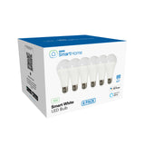 Lighting Accessories: Laser Smart White LED Bulb E27 6 Pack  Wi-Fi Control