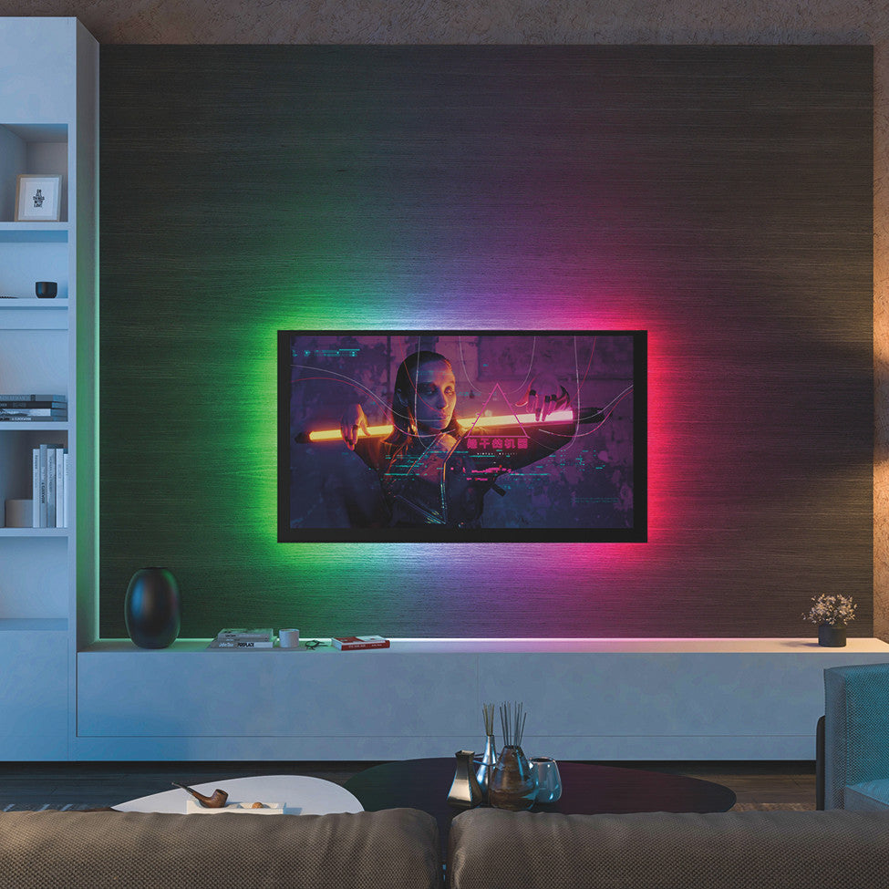 Lighting Accessories: Laser Smart Light Strip & TV Sync Kit RGB 6M