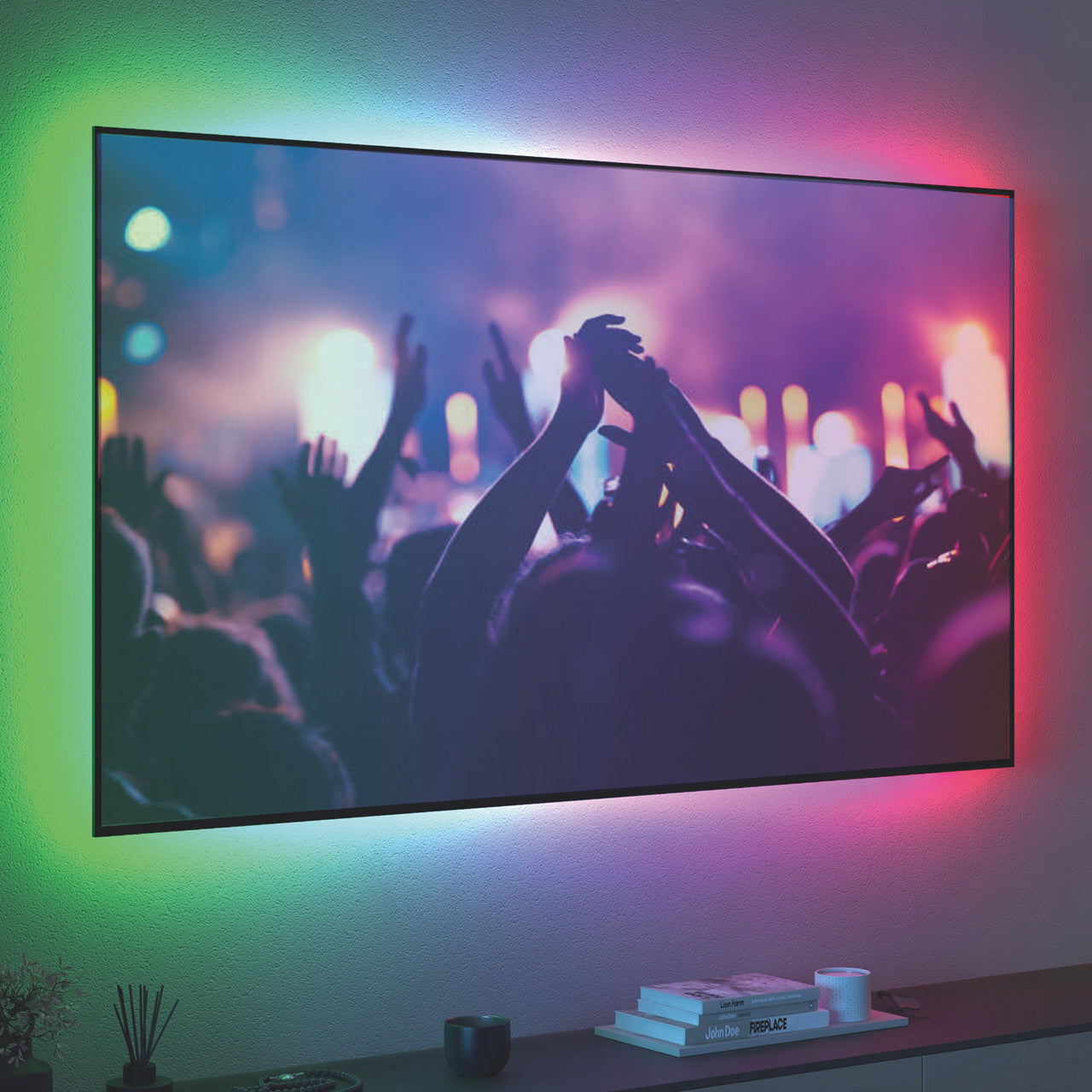 Lighting Accessories: Laser Smart Light Strip & TV Sync Kit RGB 6M