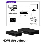 Lighting Accessories: Laser Smart Light Strip & TV Sync Kit RGB 6M