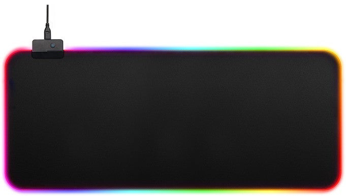 Keyboards & Accessories: Laser RGB LED Gaming Mouse Pad Extra Large