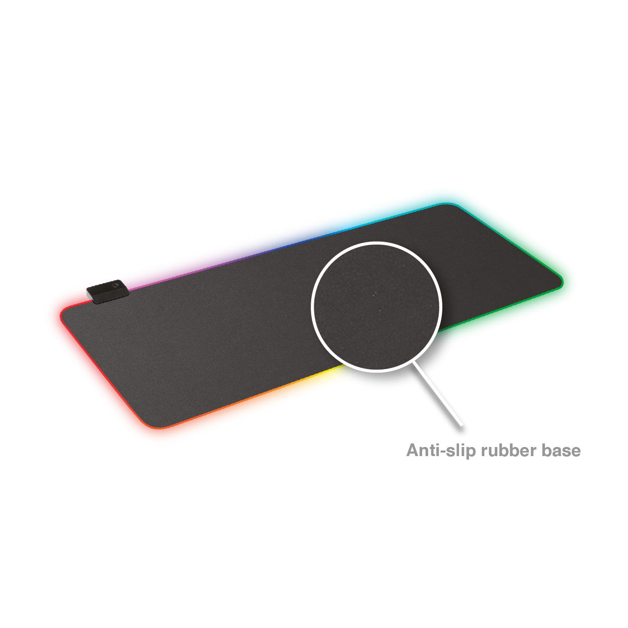Keyboards & Accessories: Laser RGB LED Gaming Mouse Pad Extra Large