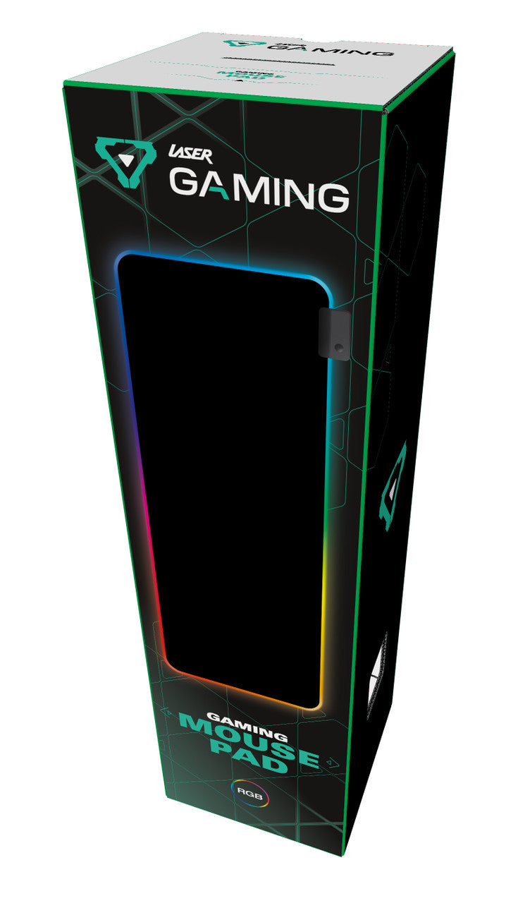 Keyboards & Accessories: Laser RGB LED Gaming Mouse Pad Extra Large