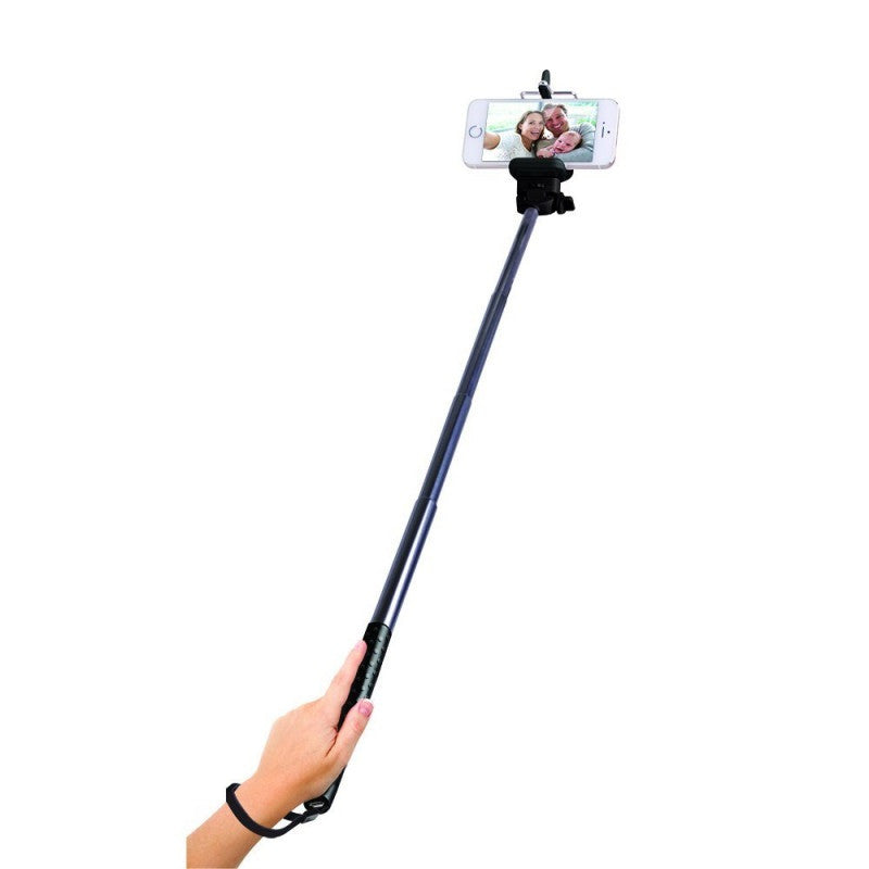 Phone Chargers: Laser Wireless Selfie Stick with Adjustable Phone Holder