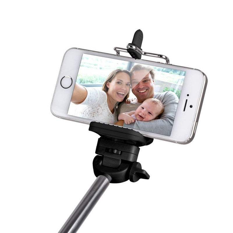 Phone Chargers: Laser Wireless Selfie Stick with Adjustable Phone Holder