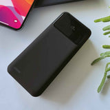 Power Banks & Chargers: Laser 10000mAh Powerbank 18W PD with LED Indicator Black
