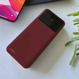 Power Banks & Chargers: Laser 10000mAh Powerbank 18W PD with LED Indicator Red
