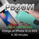 Power Banks & Chargers: ChargeCore SafeCharge Max 10K - Aquatic Awe