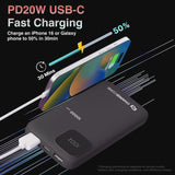 Power Banks & Chargers: ChargeCore SafeCharge Max 10K - Black