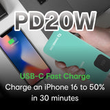 Power Banks & Chargers: ChargeCore SafeCharge Max 10K - Sunset Coral