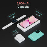 Power Banks & Chargers: ChargeCore SafeCharge Max 5K - Aquatic Awe