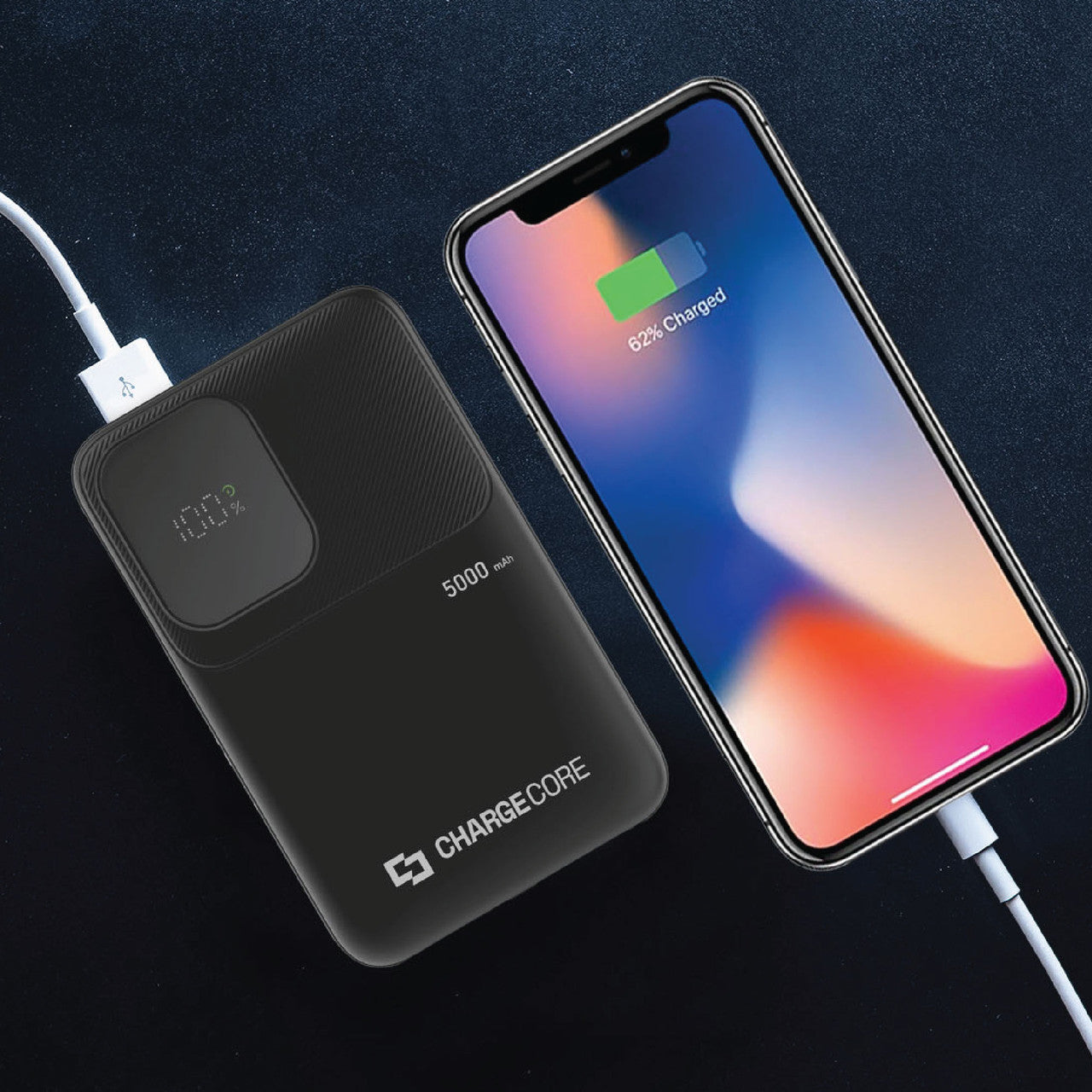 Power Banks & Chargers: ChargeCore SafeCharge Max 5K - Black