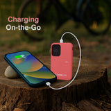 Power Banks & Chargers: ChargeCore SafeCharge Max 5K - Sunset Coral