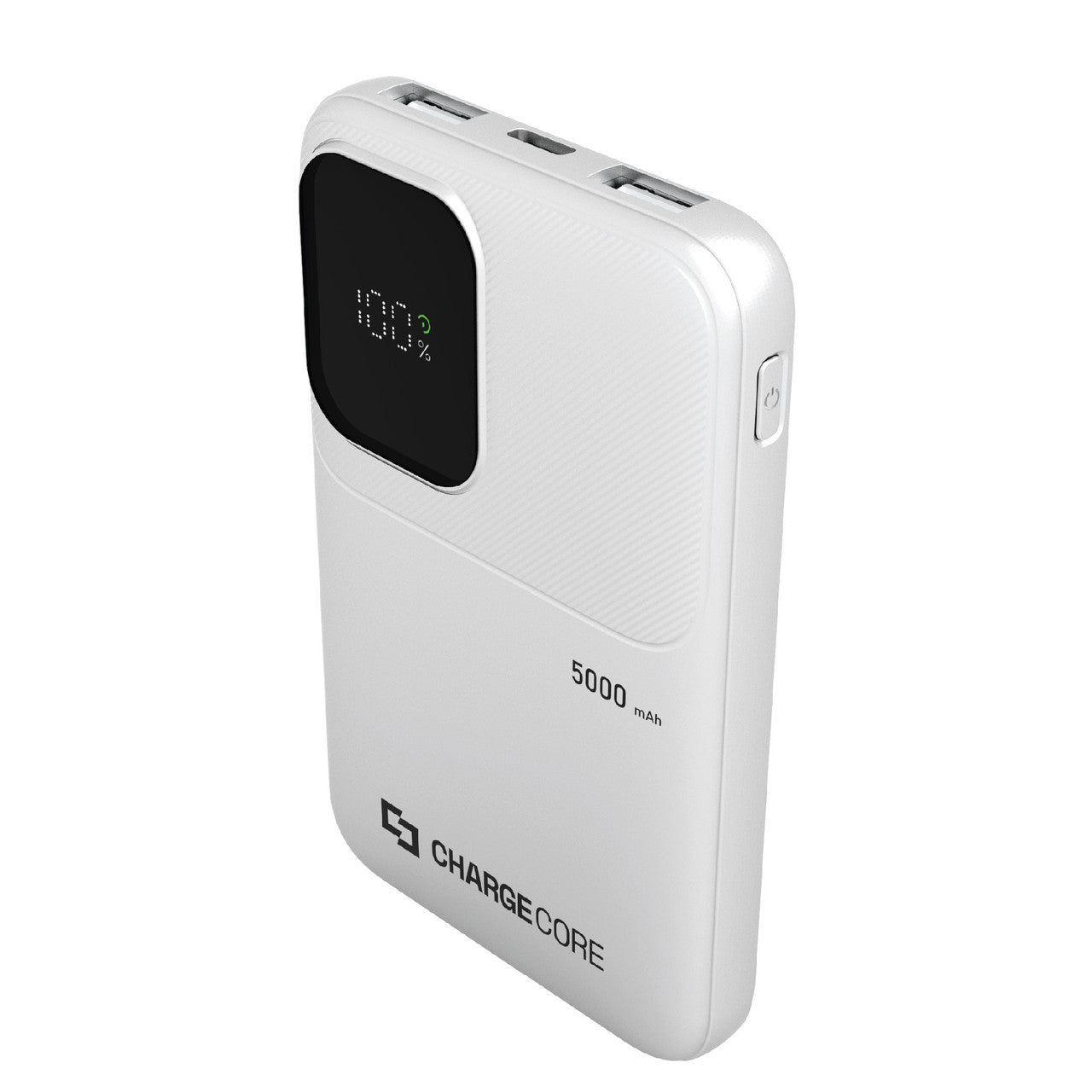 Power Banks & Chargers: ChargeCore SafeCharge Max 5K - White