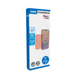 Power Banks & Chargers: Laser 5000mAh Magnetic Wireless Power Bank Peach