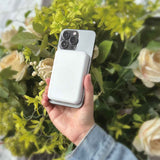 Power Banks & Chargers: Laser 5000mAh Magnetic Wireless Power Bank White