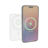 Power Banks & Chargers: Laser 5000mAh Magnetic Wireless Power Bank White