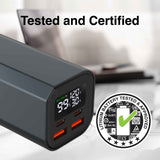 Power Banks & Chargers: Laser 100W PD 20000mAh Laptop Power Bank Black