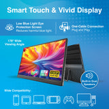 Laser 15.6 Portable Monitor with touch screen