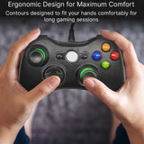 Desktops & Accessories: Laser Gaming Wired PC Controller - Black