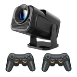 Projectors: Smart Gaming Projector with 80 Games Dual Controllers