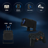 Projectors: Smart Gaming Projector with 80 Games Dual Controllers