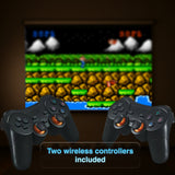 Projectors: Smart Gaming Projector with 80 Games Dual Controllers