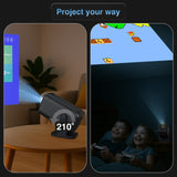 Projectors: Smart Gaming Projector with 80 Games Dual Controllers