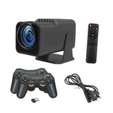 Projectors: Smart Gaming Projector with 80 Games Dual Controllers