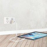 Powerboards & Adapters: Laser ChargeCore USB-C 30W Dual PD Wall charger