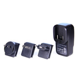 Powerboards & Adapters: Laser 4-Port USB Travel Charger with Global Adapters
