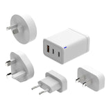 Laser 65W GaN Travel Charger with 4 Adaptors