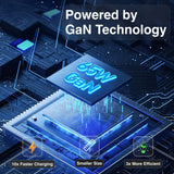 Laser 65W GaN Travel Charger with 4 Adaptors