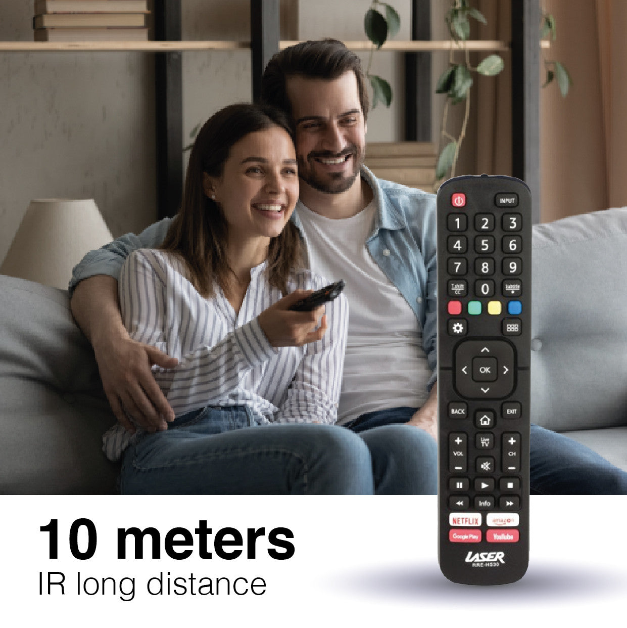 TVs & Accessories: Laser Remote Control for Hisense TV Black