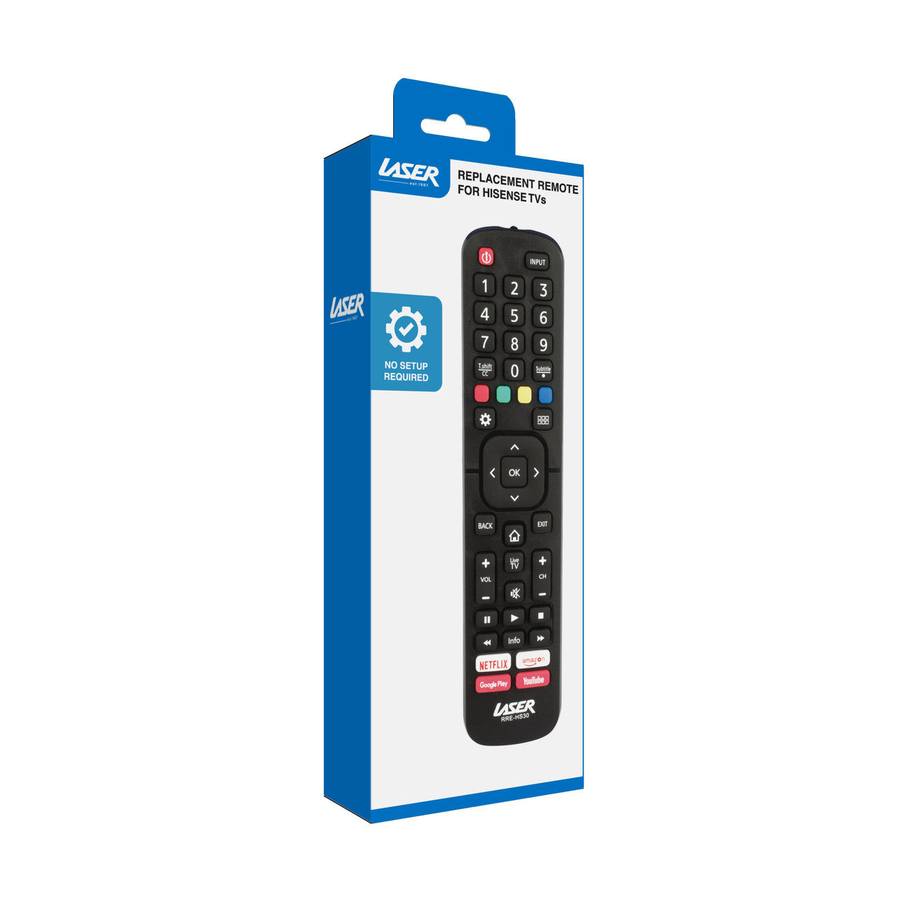 TVs & Accessories: Laser Remote Control for Hisense TV Black