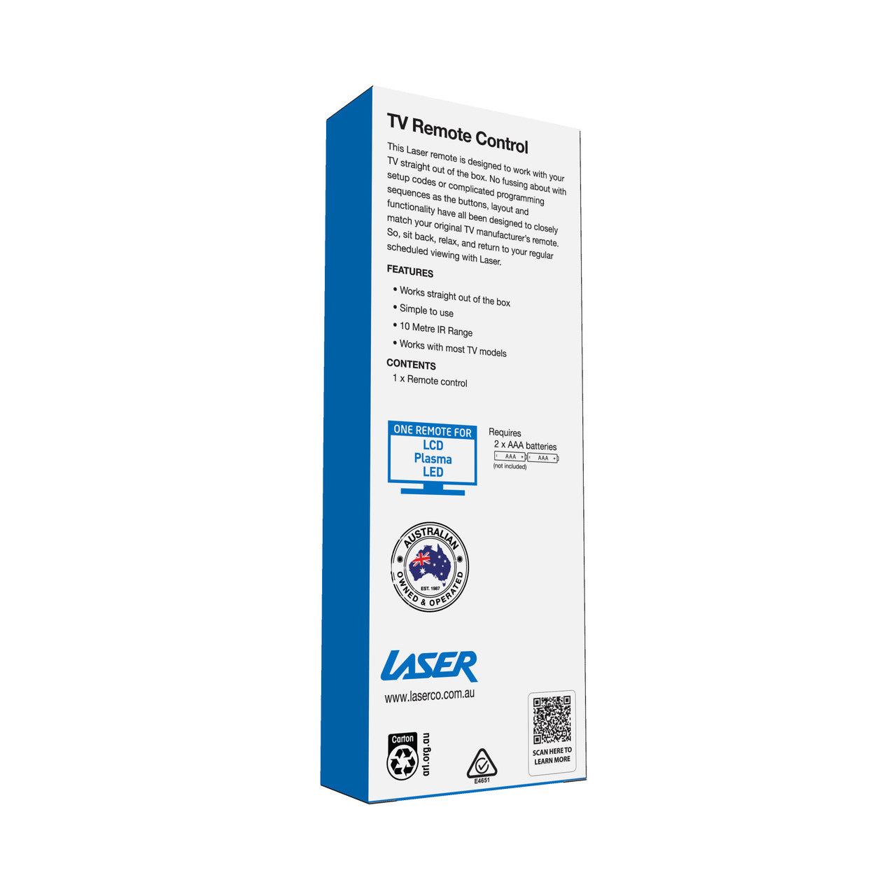 Laser Remote Control for Sony TV