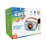Audio Accessories: Laser Infinity Karaoke Speaker with Wireless Mic