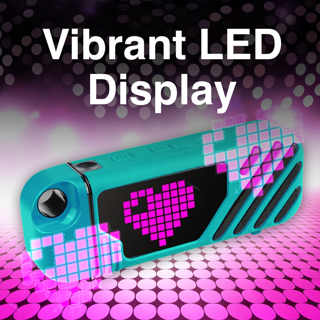 Audio Accessories: Laser LED Karaoke with 2 Mics Aquatic Awe