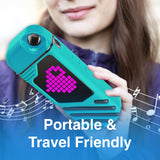 Audio Accessories: Laser LED Karaoke with 2 Mics Aquatic Awe