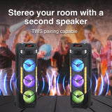 Bluetooth Speakers: Laser RGB Tower Speaker with 40W Sound