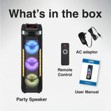 Bluetooth Speakers: Laser RGB Tower Speaker with 40W Sound