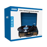 Bluetooth Speakers: Bluetooth Suitcase Turntable with Speaker