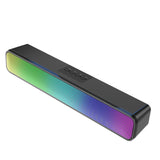 Bluetooth Speakers: Laser RGB Bluetooth Gaming Soundbar Black