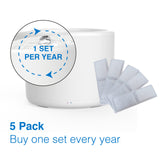 Dog Bowls, Feeders & Waterers: Tech4Pets 5-Pack Water Fountain Replacement Filters